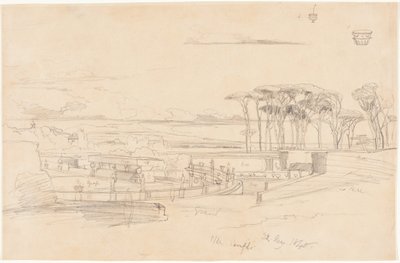 Villa Pamphili da Edward Lear