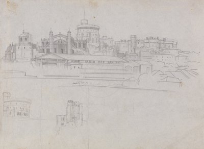 Castello di Windsor da Edward Lear