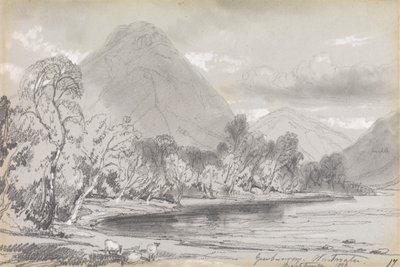 Yewbarrow, Wastwater, 16 settembre 1836 da Edward Lear