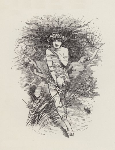 Illustrazione per The Water-Babies di Charles Kingsley da Edward Linley (after) Sambourne