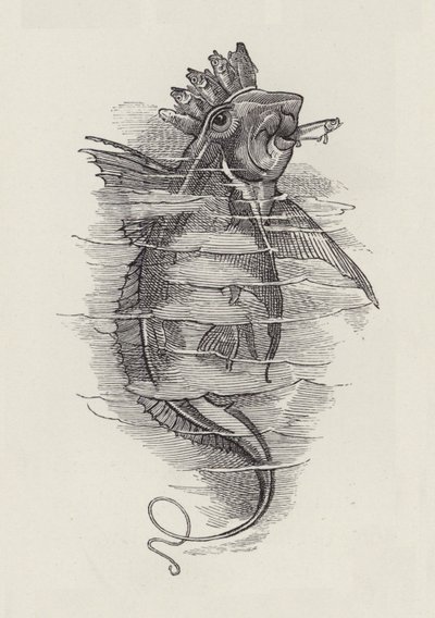 Illustrazione per The Water-Babies di Charles Kingsley da Edward Linley (after) Sambourne