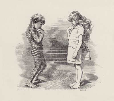 Illustrazione per The Water-Babies di Charles Kingsley da Edward Linley (after) Sambourne