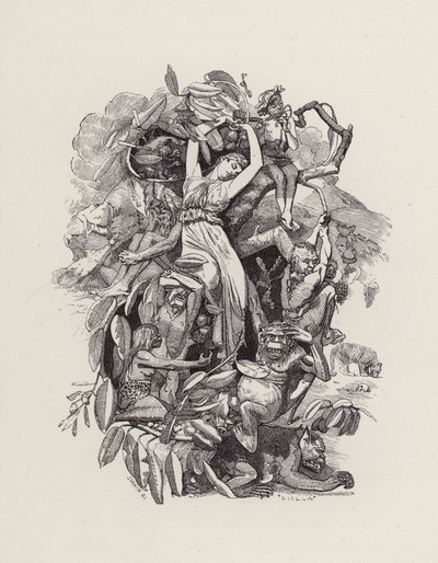 Illustrazione per The Water-Babies di Charles Kingsley da Edward Linley (after) Sambourne