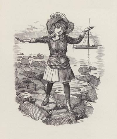 Illustrazione per The Water-Babies di Charles Kingsley da Edward Linley (after) Sambourne