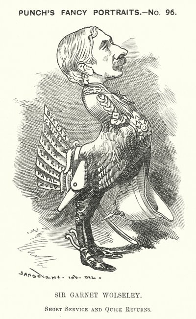 Garnet Wolseley da Edward Linley (after) Sambourne