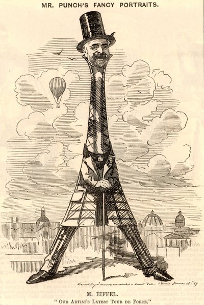 Alexandre Gustave Eiffel, ingegnere civile francese da Edward Linley Sambourne