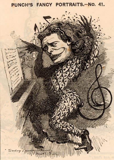Anton Rubenstein (1829-1894) da Edward Linley Sambourne