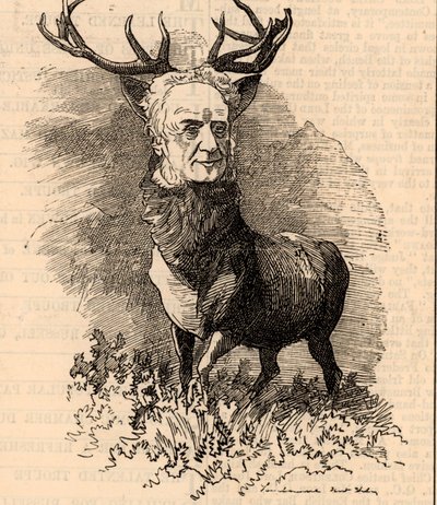 Cartone animato di Walter Francis Scott da Edward Linley Sambourne