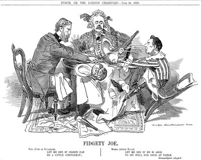 Joe irrequieto, 1903 da Edward Linley Sambourne