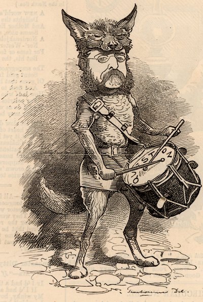 Henry Drummond Charles Wolff (1830-1908) da Edward Linley Sambourne