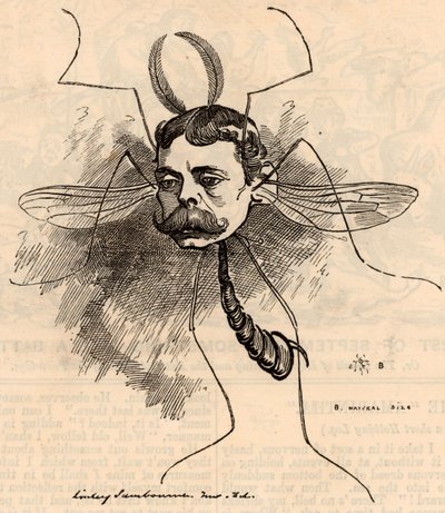 Lord Randolph Henry Spencer Churchill (1849-1895) da Edward Linley Sambourne