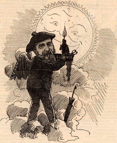 Ritratto di Joseph Norman Lockyer da Edward Linley Sambourne