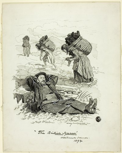 La squaw britannica, Isole Shetland da Edward Linley Sambourne