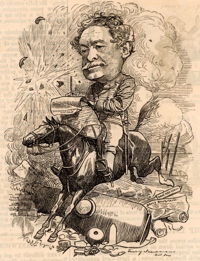 William Howard Russell (1821-1907) da Edward Linley Sambourne