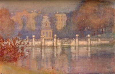 Il Serpentine, Hyde Park, c1911 da Edward Louis Lawrenson