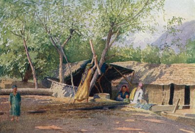 Un barcaiolo e la sua famiglia da Edward Mary Joseph Molyneux