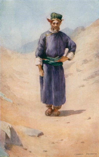 Un Ladaki in costume estivo da Edward Mary Joseph Molyneux