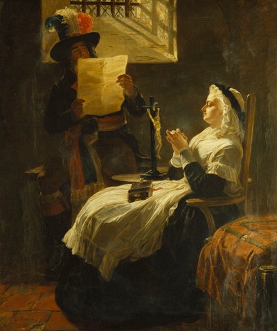 Maria Antonietta che ascolta l
