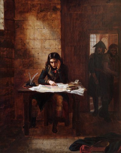 Napoleone nella prigione di Nizza nel 1794 da Edward Matthew Ward