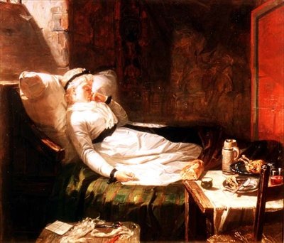La prigione della Conciergerie da Edward Matthew Ward
