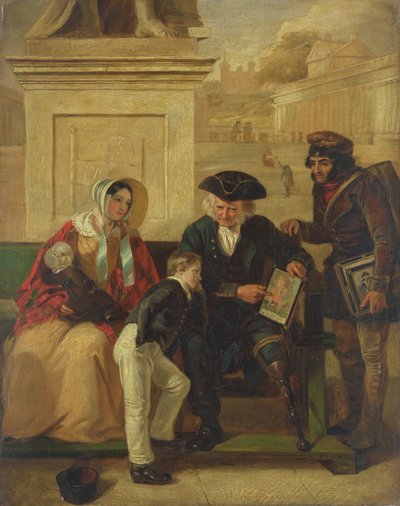 Il veterano di Abukir, 1844 da Edward Matthew Ward