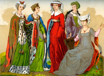 Nobili donne inglesi, XV-XVI secolo da Edward May