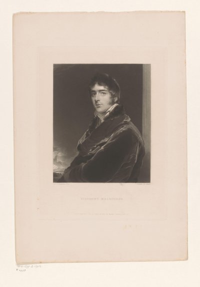 Ritratto di William Lamb, Visconte Melbourne da Edward McInnes