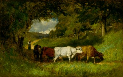 Portando a Casa le Mucche da Edward Mitchell Bannister