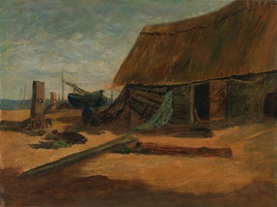 Baracche da pesca da Edward Mitchell Bannister
