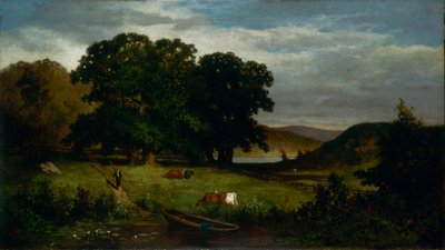 Alberi di quercia da Edward Mitchell Bannister