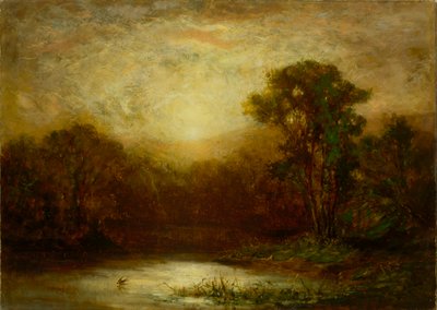 Tramonto, ca. 1875-1880 da Edward Mitchell Bannister