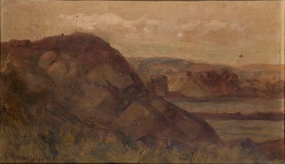 Senza titolo (paesaggio con rocce) da Edward Mitchell Bannister