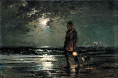 Pattuglia di salvataggio, ca. 1893 da Edward Moran