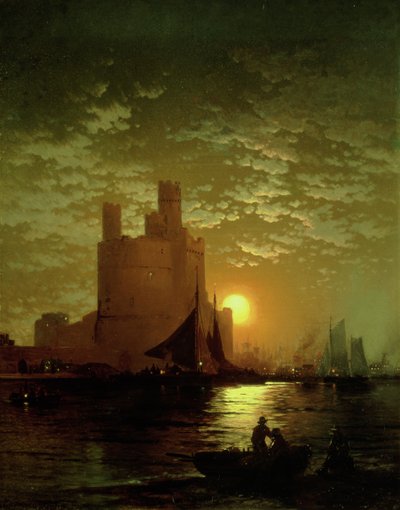 Scena al Chiaro di Luna da Edward Moran
