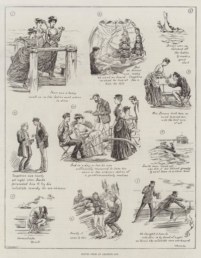 Pagine da un diario amatoriale da Edward Morant Cox