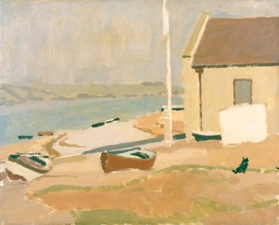 Casa della Scialuppa di Salvataggio, Ferryside, 1923-1943 da Edward Morland Lewis
