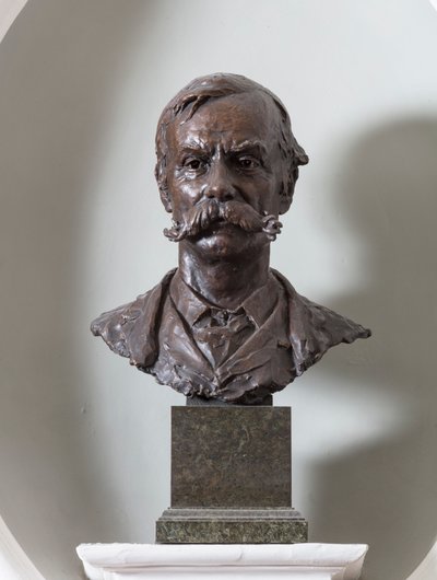 Scultura di G. Blackall Simonds, c.1884-85 da Edward Onslow Ford