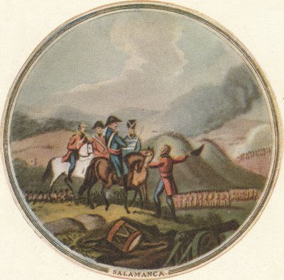 Battaglia di Salamanca, 1815, 1910 da Edward Orme