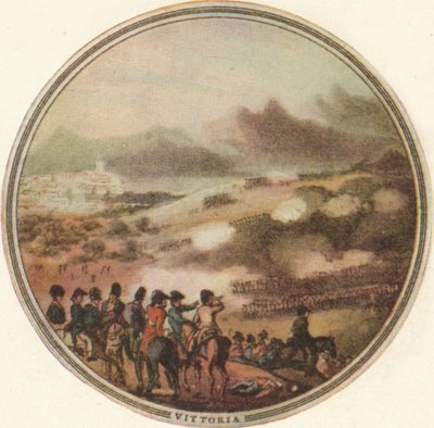 Battaglia di Vittoria, 1815 1910 da Edward Orme