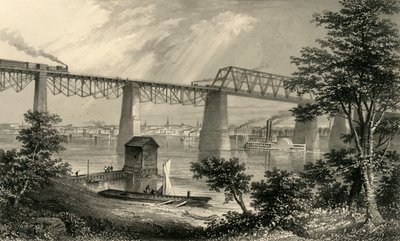 Città di Louisville, 1874 da Edward Paxman Brandard
