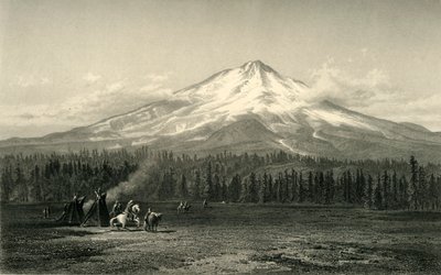 Monte Shasta, 1872 da Edward Paxman Brandard