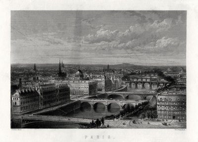 Parigi, Francia, 1883 da Edward Paxman Brandard