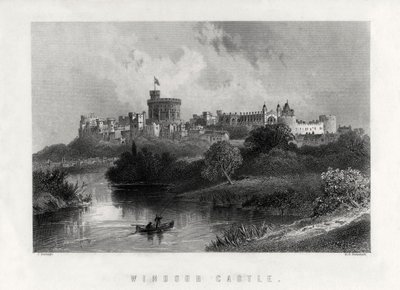 Castello di Windsor, Inghilterra, 1883 da Edward Paxman Brandard