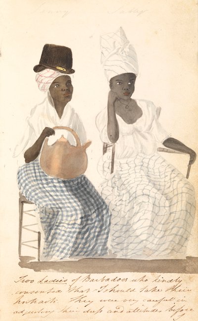 Due signore di Barbados, inizio XIX secolo da Edward Pelham Brenton