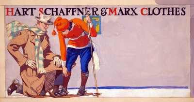Pubblicità per Hart, Schaffner & Marx Clothes, pub. 1900 da Edward Penfield