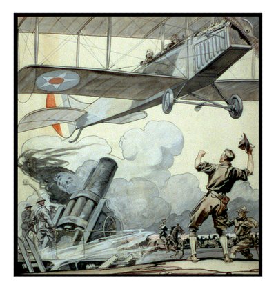 Aereo, cannone d