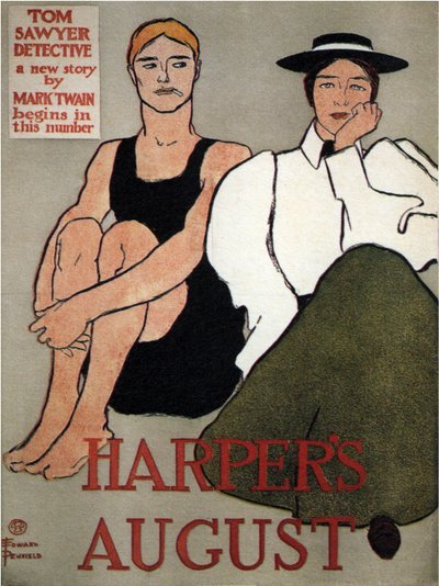 Harpers agosto da Edward Penfield