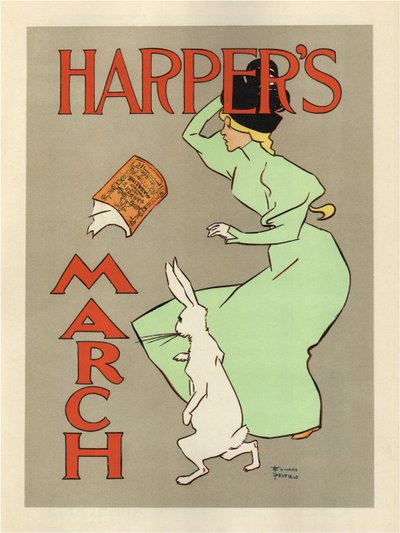 Marcia di Harper, 1894 da Edward Penfield