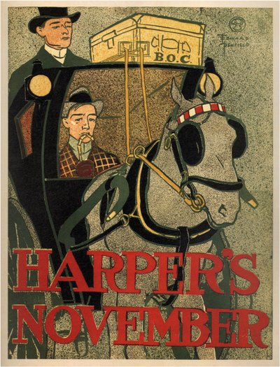 Harpers novembre, 1896 da Edward Penfield