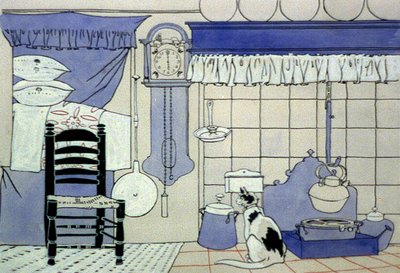 Interno domestico da Edward Penfield